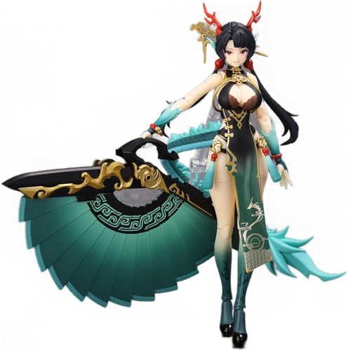 AMITD CANG Toys 1/12 Scale Dragon Girl 6 inches (Approximately 15.2 cm) Women's Action Doll von AMITD