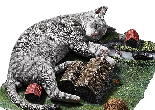 AMITD JXK JW2301A 1/6 Scale Attacking Giant cat Model Animal Figurine,Realistic Animal Figure Toy for for Birthday Gift Ornaments AMITD JXK JW2301A 1/6 Scale Attacking Giant cat Model Animal Figurine,Realistic Animal Figure Toy for for Birthday Gift Ornaments von AMITD