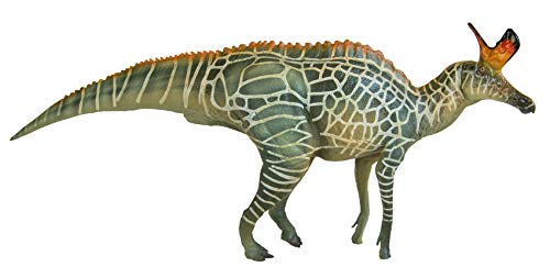 AMITD Lambeosaurus Figure Realistic Hadrosauridae Dinosaur PVC Collector Toys Animal Educational Model Decoration Gift for Adult von AMITD