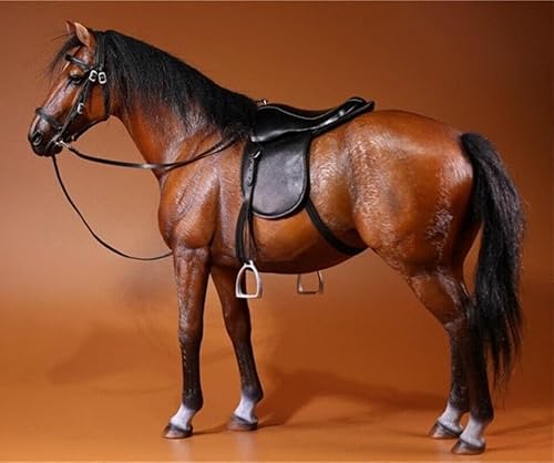 AMITD Mr.Z 1:6 Scale Germany Hanover Horse Figure Hanoverian Steed Animal Figure (MRZ002) von AMITD