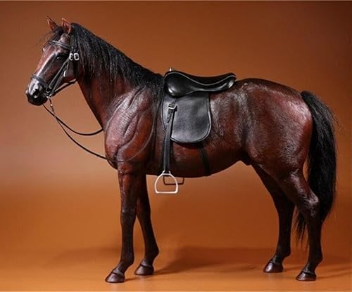 AMITD Mr.Z 1:6 Scale Germany Hanover Horse Figure Hanoverian Steed Animal Figure (MRZ004) von AMITD