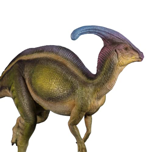 AMITD Parasaurolophus Nutcracker Soldier Figure Realistic Hadrosauridae Dinosaur PVC Collector Toys Educational Animal Model Decoration Gift for Adult (Colorful(171841)) von AMITD