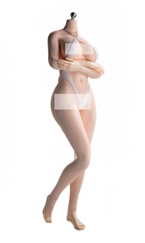 AMITD TBLeague PLLB2023-S52A 1/6 Scale Super Flexible Female Seamless Body Pale Skin 12 inch Collectible Doll Woman Action Figure Without Head Sculpt von AMITD