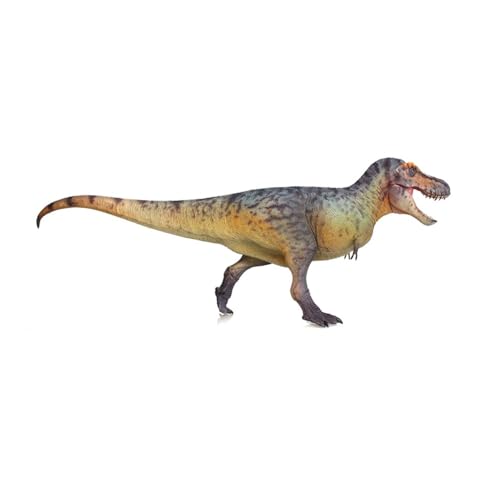 AMITD Tyrannosaurus Rex Dinosaur Model with Movable Jaw, Prehistoric Animal Figure (Color B) von AMITD