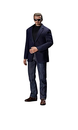 AMITD VORTOYS V1026B 1/6 Scale Men's Casual Suit for 12 Inch Collectible Male Figure (Blue, no Body) von AMITD