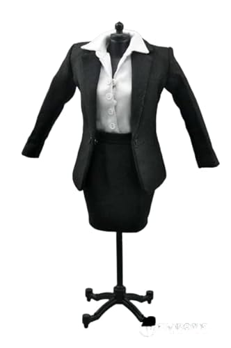AMITD ZYTOYS 1/6 Scale Figure Accessories Clothes Women's Black Professional Suit Short Skirt A for 12 Inch Female Body AMITD ZYTOYS 1/6 Scale Figure Accessories Clothes Women's Black Professional Suit Short Skirt A for 12 Inch Female Body von AMITD