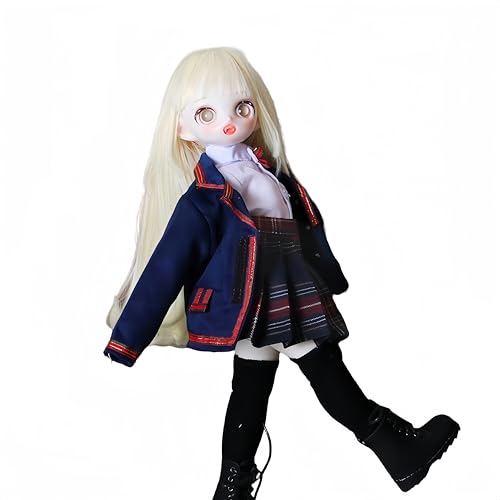 AMITD bjd Doll Clothes,Ball Jointed Doll Clothes,Handmade,Many Styles, for 1/3 1/4 bjd Doll 16-24 inch (L, 1/4) von AMITD