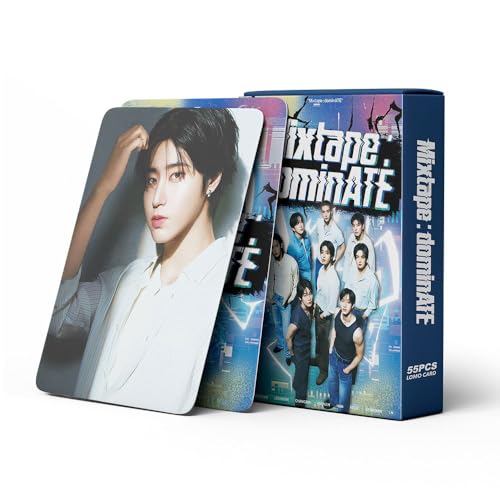 AMLHTY 55 Stück Stray Kids MIXTAPE Dominat Photocards MIXTAPE Dominat Neues Album Karten Stray Kids Mini Merch Photocards Set Kpop Greeting Postkarten für Fans AMLHTY 55 Stück Stray Kids MIXTAPE Dominat Photocards MIXTAPE Dominat Neues Album Karten Stray Kids Mini Merch Photocards Set Kpop Greeting Postkarten für Fans von AMLHTY