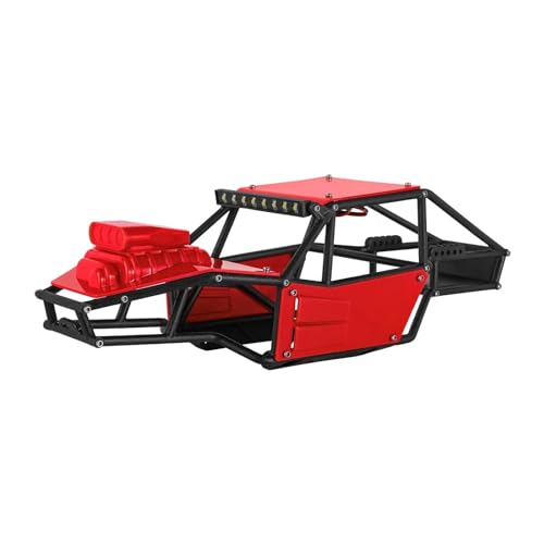 AMLIK RC-Car-Zubehör Kompatibel Mit TRX4M Für Rock Für Tarantula Nylon Buggy Body Shell Chassis Kit Für 1/18 RC Crawler Upgrade (Color : 6) von AMLIK