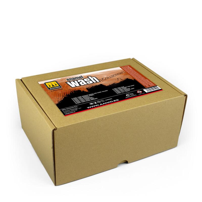 AMMO Collections: Enamel Washes von AMMO by MIG Jimenez