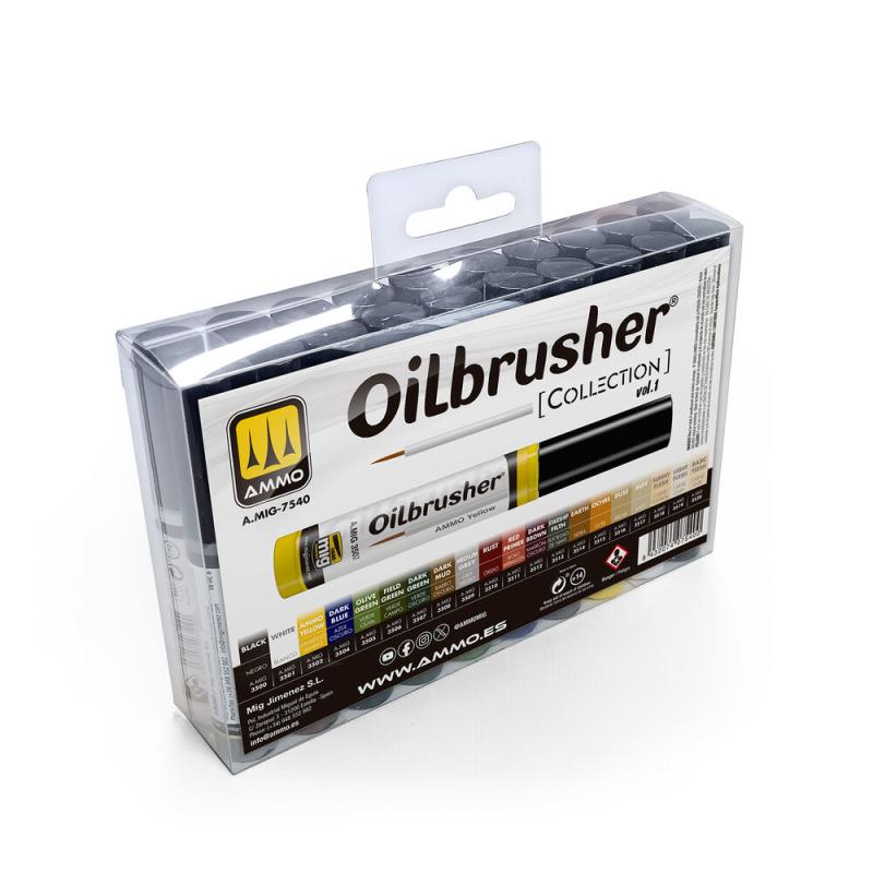 AMMO Collections: Oilbrusher Vol.1 von AMMO by MIG Jimenez