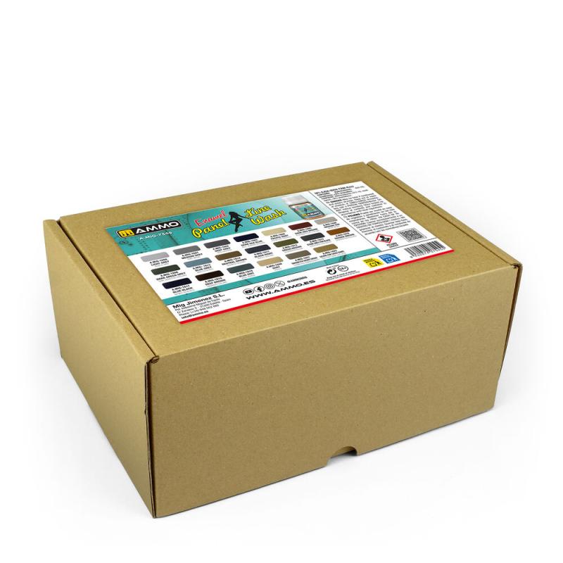 AMMO Collections: Panel Line Wash von AMMO by MIG Jimenez