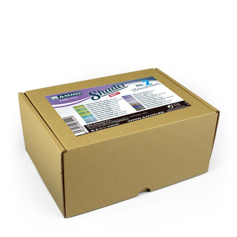 AMMO Collections: Shaders Vol.2 Vivid colors von AMMO by MIG Jimenez