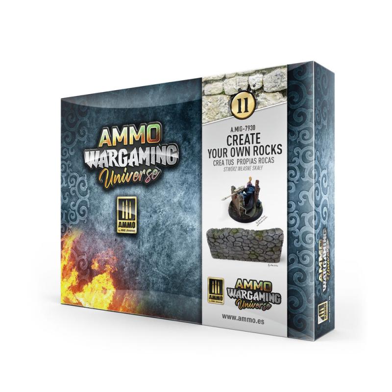 AMMO WARGAMING UNIVERSE 11 â Create your own Rocks AMMO WARGAMING UNIVERSE 11 â Create your own Rocks von AMMO by MIG Jimenez