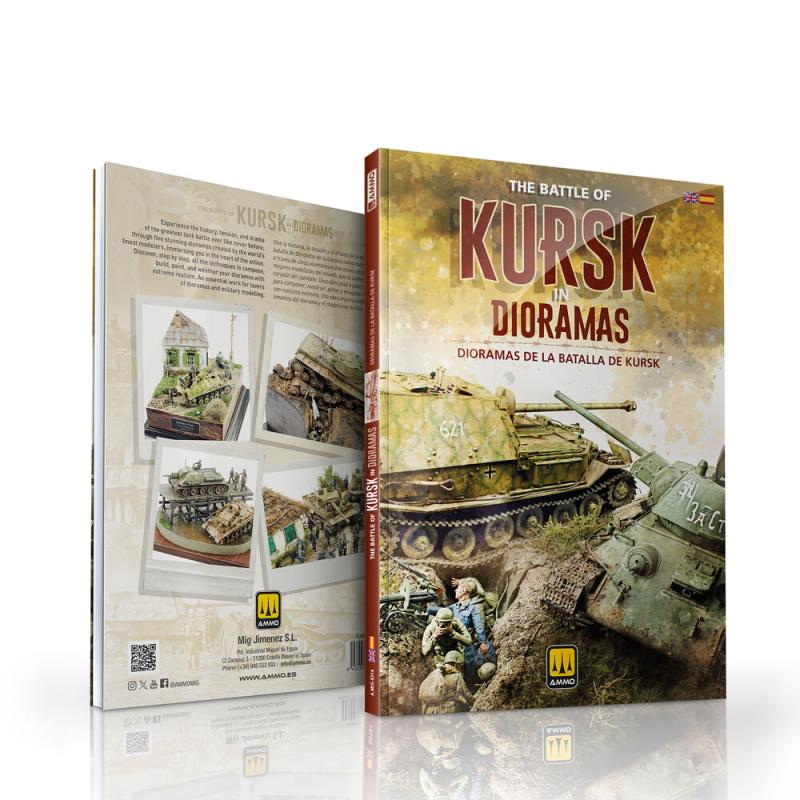 Battle of Kursk in DIORAMAS (Bilingual) von AMMO by MIG Jimenez