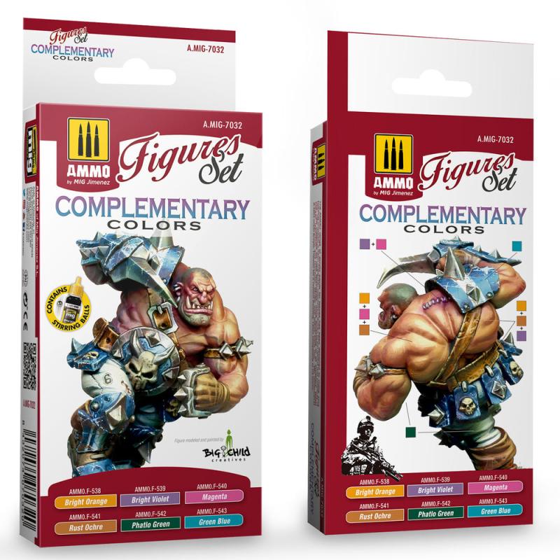 Complementary Colors Figures Set von AMMO by MIG Jimenez