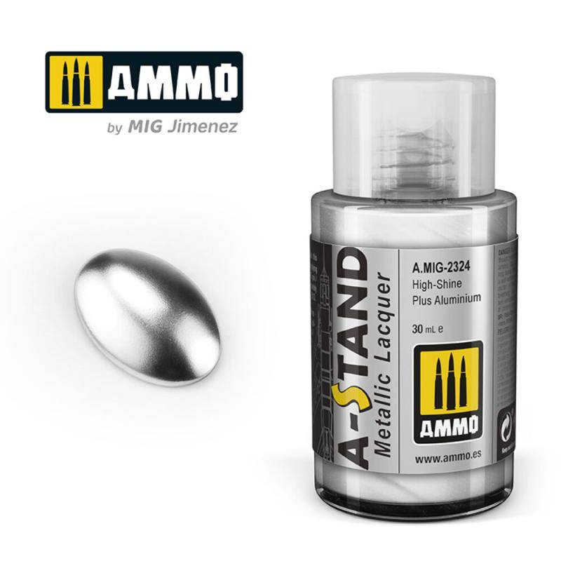 High-Shine Plus Aluminium - A-Stand von AMMO by MIG Jimenez