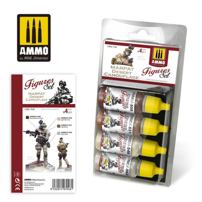 Marpat Desert Camouflage Figures Set Marpat Desert Camouflage Figures Set von AMMO by MIG Jimenez