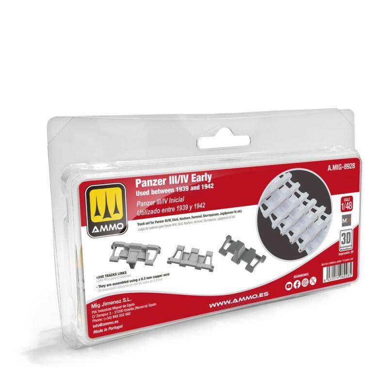 Panzer III/IV Early. Used between 1939 and 1942 von AMMO by MIG Jimenez