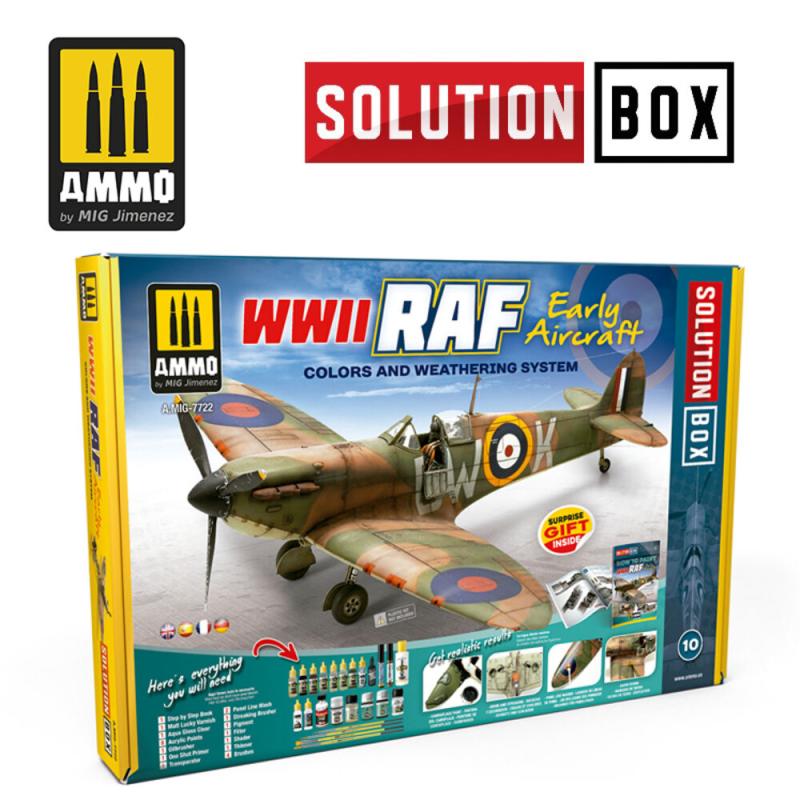 SOLUTION BOX 10 - WWII RAF Early Aircraft SOLUTION BOX 10 - WWII RAF Early Aircraft von AMMO by MIG Jimenez