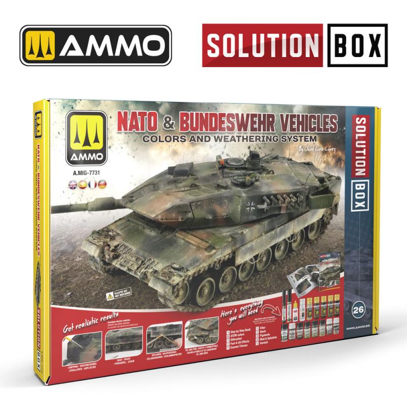 SOLUTION BOX 26 - Nato & Bundeswehr Fahrzeuge SOLUTION BOX 26 - Nato & Bundeswehr Fahrzeuge von AMMO by MIG Jimenez