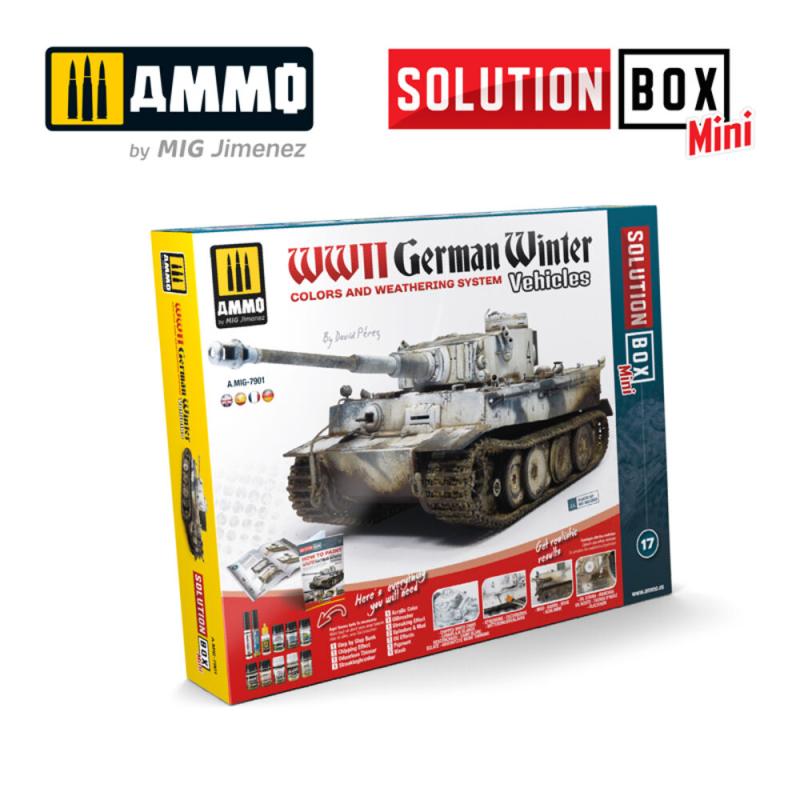 SOLUTION BOX MINI 17 - WWII German Winter Vehicles SOLUTION BOX MINI 17 - WWII German Winter Vehicles von AMMO by MIG Jimenez