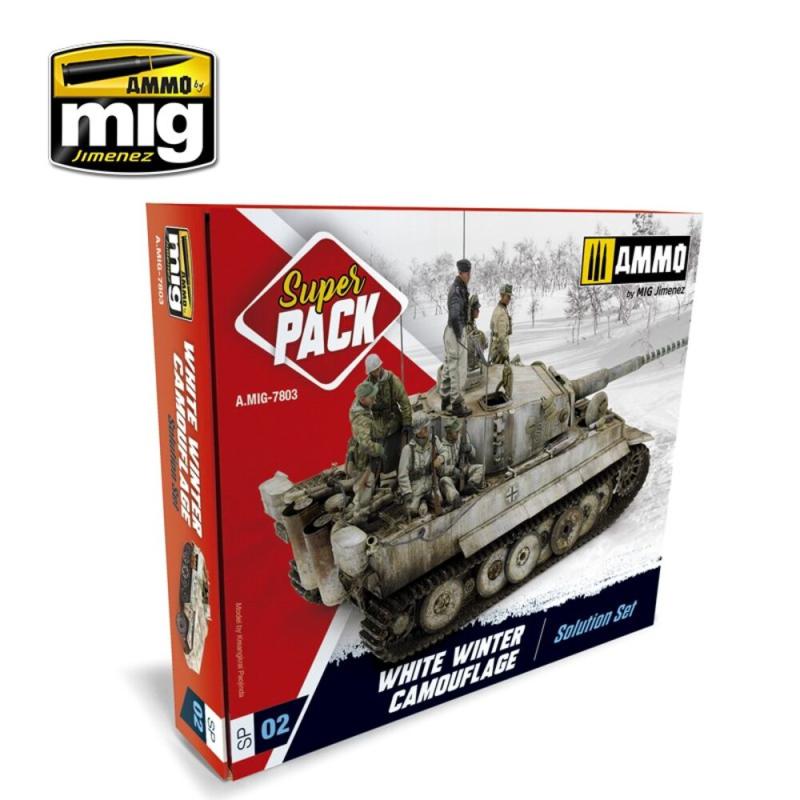 SUPER PACK White Winter Camouflage SUPER PACK White Winter Camouflage von AMMO by MIG Jimenez