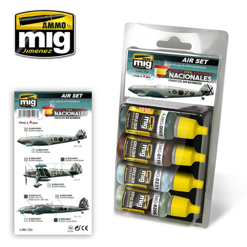 Spanish Civil War - Nationalists Air Set Spanish Civil War - Nationalists Air Set von AMMO by MIG Jimenez