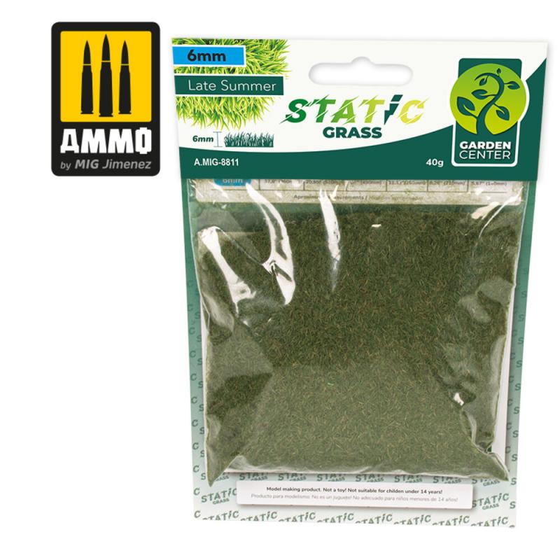 Static Grass - Late Summer - 6mm von AMMO by MIG Jimenez