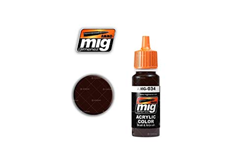 AMMO A.MIG-0034 Rust Tracks Acrylfarbe, 17 ml, Mehrfarbig von AMMO