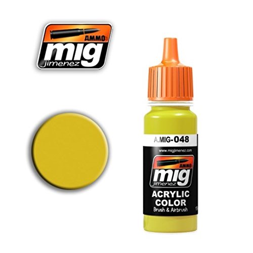 AMMO A.MIG-0048 Gelbe Acrylfarben (17 ml), Mehrfarbig von Mig Jimenez