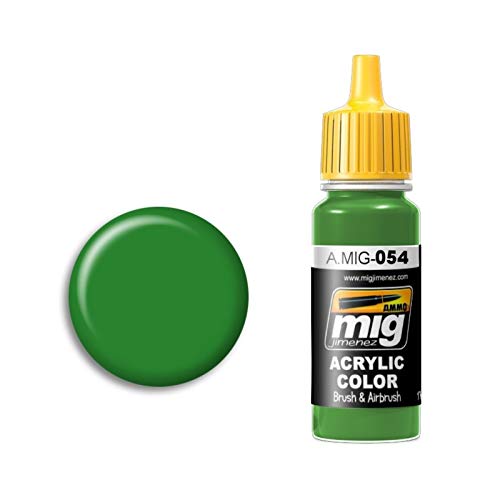AMMO A.MIG-0054 Signalgrüne Acrylfarbe, 17 ml, Mehrfarbig von Mig Jimenez