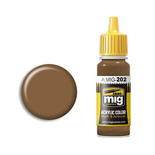 AMMO A.MIG-0202 Fs 30219 Acrylfarbe, Hellbraun, 17 ml, Mehrfarbig von Mig Jimenez