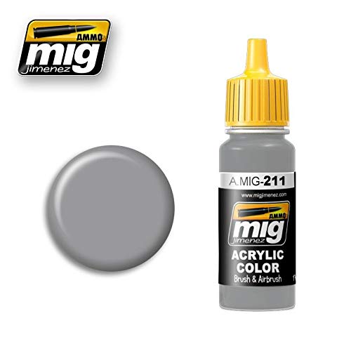 AMMO A.MIG-0211 Fs 36270 Acrylfarbe, Mittelgrau, 17 ml, Mehrfarbig von Mig Jimenez