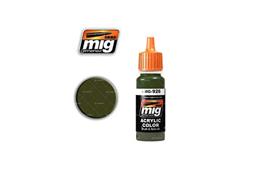 AMMO A.MIG-0926 Acrylfarbe, Olivgrün, 17 ml, Mehrfarbig von Mig Jimenez