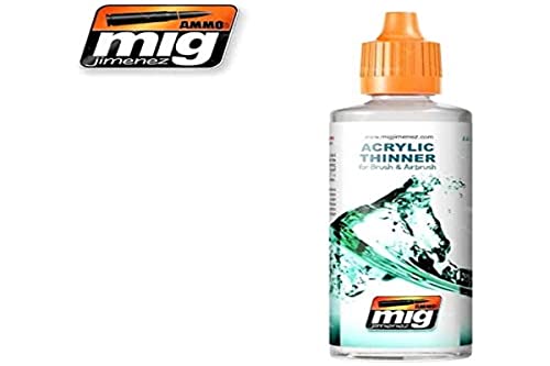 Mig Jimenez Ammo_A.MIG-2000 Munition Acryl Hilfsverdünnung, Mehrfarbig, 60 ml (1er Pack) von Mig Jimenez