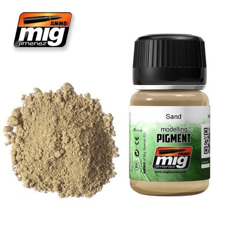 Ammo MIG-3012 Pigmente (35 ml) Sand, Mehrfarbig von Mig Jimenez