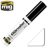 AMMO A.MIG-3501 OILBRUSHER White - weiß von AMMO