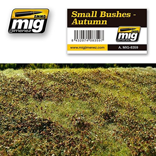 AMMO A.MIG-8359 Munition kleine Busche – Herbstgrasmatten, Mehrfarbig von AMMO