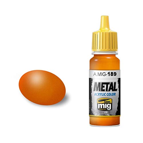 AMMO AMIG0189 Orange Metal Acrylics (17 ml), Mehrfarbig von AMMO