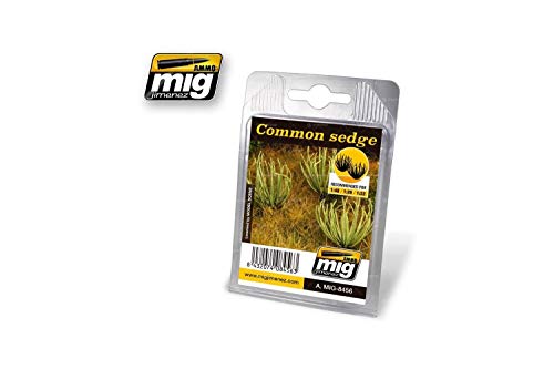 AMMO MIG-8456 Gemeinsame Sedge Lasergeschnittene Pflanzen, Mehrfarbig von AMMO
