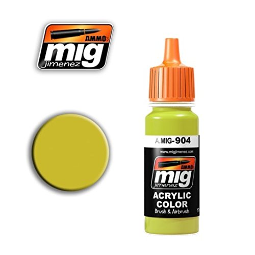 AMMO Munition mig-0904 Dunkelgelb Light Base acrlic Paint, Mehrfarbig von AMMO