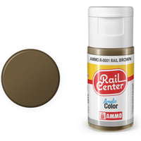 AMMO R-0001 SPURNEUTRAL Schienenbraun, Acrylfarbe, 20 ml AMMO R-0001 SPURNEUTRAL Schienenbraun, Acrylfarbe, 20 ml von AMMO