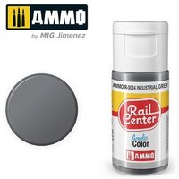 AMMO R-0004 SPURNEUTRAL Industriegrau, Acrylfarbe, 20 ml von AMMO