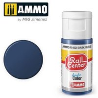 AMMO R-0020 SPURNEUTRAL Dunkelblau, Acrylfarbe, 20 ml von AMMO