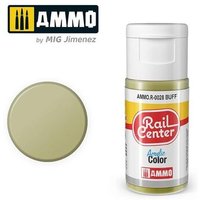 AMMO R-0028 SPURNEUTRAL Wildledergrau, Acrylfarbe, 20 ml von AMMO