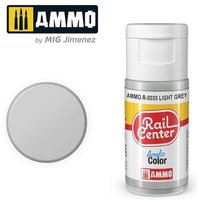 AMMO R-0030 SPURNEUTRAL Hellgrau, Acrylfarbe, 20 ml von AMMO
