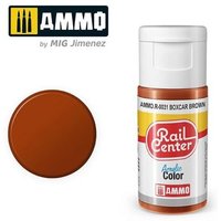 AMMO R-0031 SPURNEUTRAL Boxcar-Braun, Acrylfarbe, 20 ml von AMMO