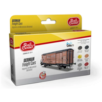 AMMO R-1011 SPURNEUTRAL Deutsche Güterwagen, Farb-Set, 6 Acrylfarben à 15 ml von AMMO