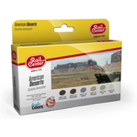 AMMO R-1030 SPURNEUTRAL Amerikanische Wüste, Farb-Set, 6 Acrylfarben à 15 ml von AMMO
